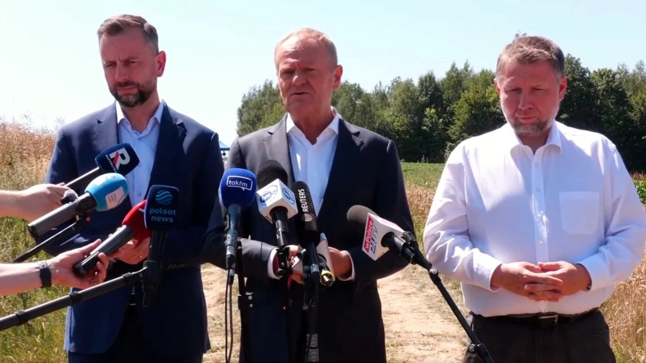 Władysław Kosiniak-Kamysz, Donald Tusk, Marcin Kierwiński
