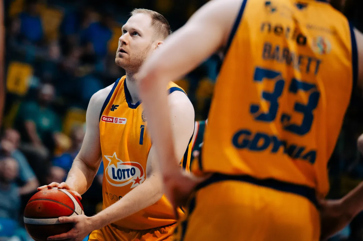 Rewelacyjny Luke Barrett odejdzie z AMW Arki Gdynia. Jarosław Zyskowski zostaje