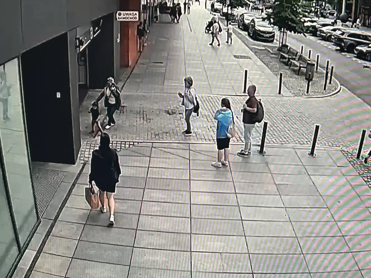 3-latka sama w centrum Gdańska. Pomogli przechodnie