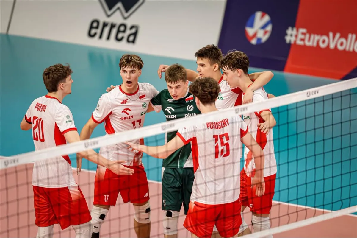 Mistrzostwo Europy do lat 18 dla Polski. Grało pięciu siatkarzy Energi Trefla Gdańsk