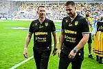 Jarosław Kotas bije delikatne brawa działaczom Arki Gdynia