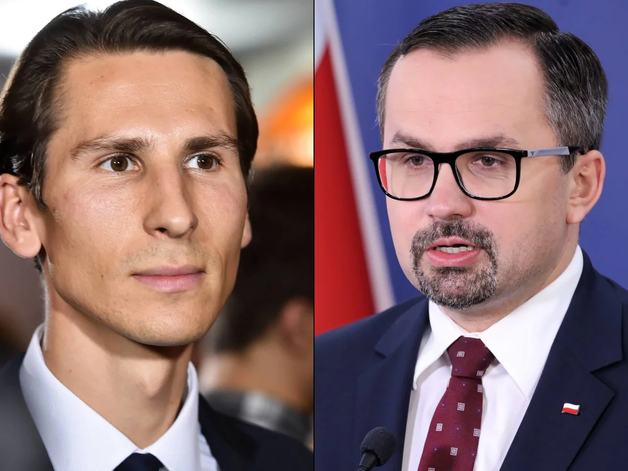 Kacper Płażyński i Marcin Horała