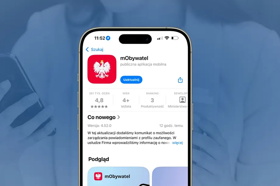 Aplikacja mObywatel z nową funkcją dla kierowców, Motoryzacja, Wiadomości Białystok Online Portal Miejski Białystok (Bialystok)