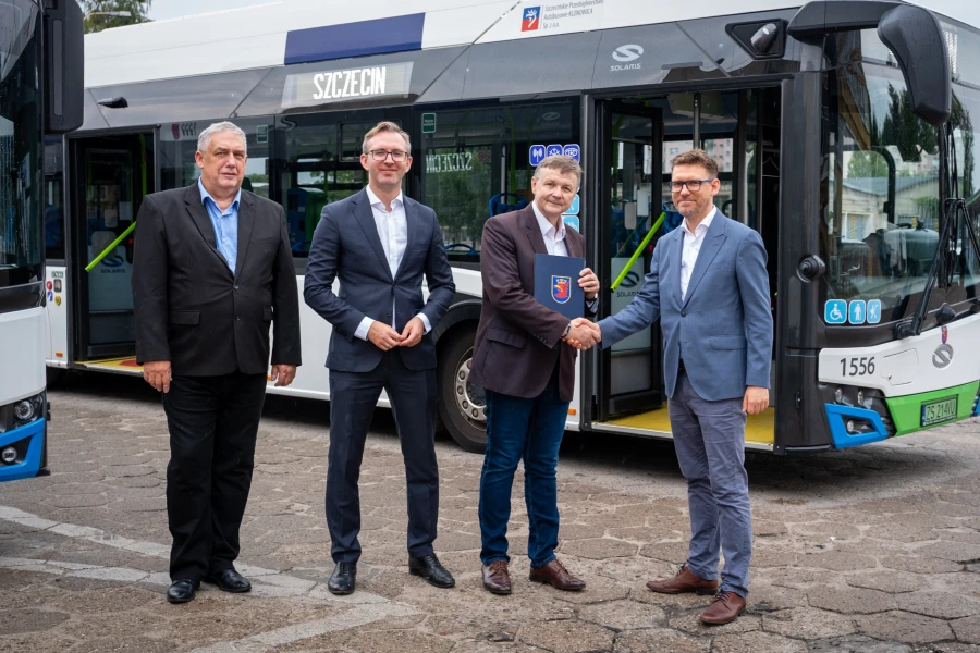 Wiadomości Szczecin - 20 nowych elektryków wyjedzie na ulice Szczecina. Umowa już podpisana