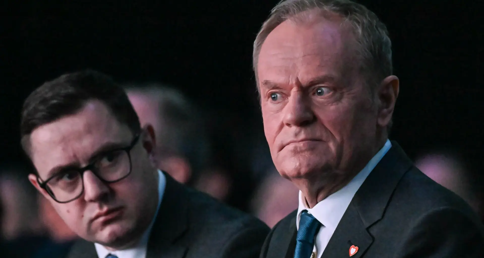 Miłosz Motyka (PSL) i premier Donald Tusk