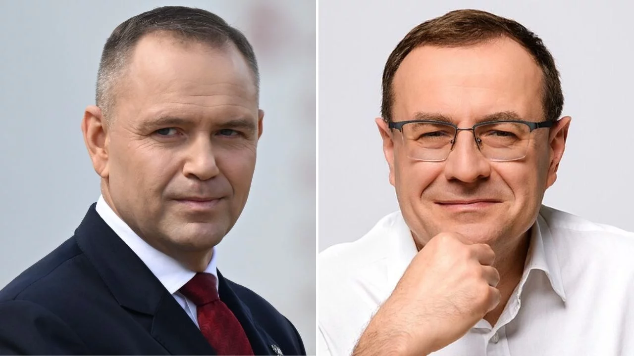 Karol Nawrocki i Antoni Dudek