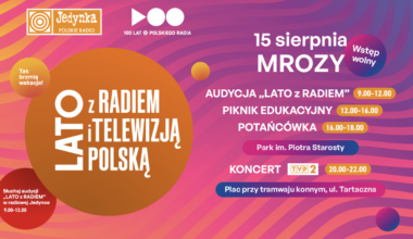 Mrozy kolejnym przystankiem trasy "Lato z Radiem i Telewizja Polską"