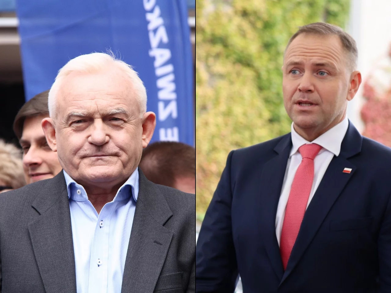 Leszek Miller i Karol Nawrocki