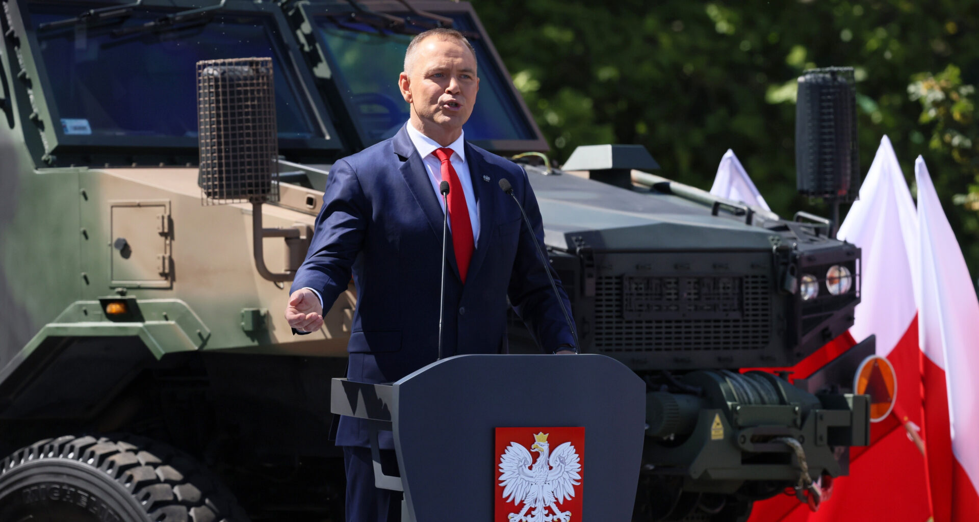 Nawrocki o "obrońcach Monte Cassino". Wiceszef MON: druzgocąca pomyłka