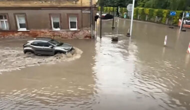 Głuchołazy znów walczą z żywiołem. Potężna ulewa uderzyła w region