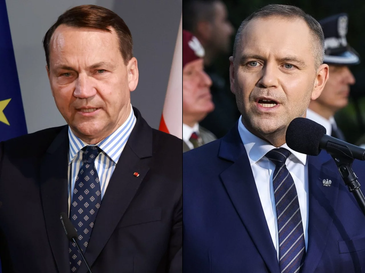 Radosław Sikorski i Karol Nawrocki