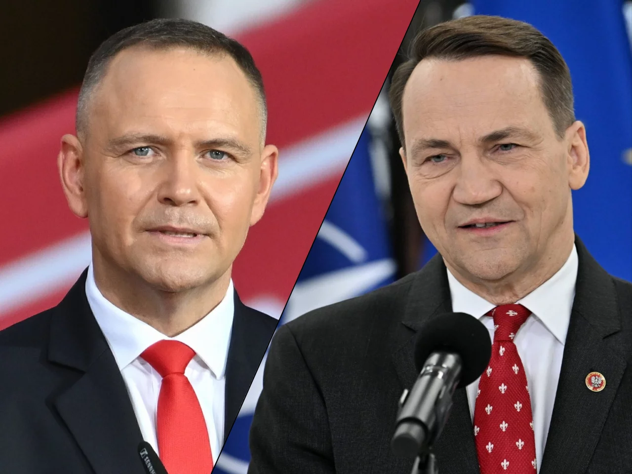 Karol Nawrocki, Radosław Sikorski