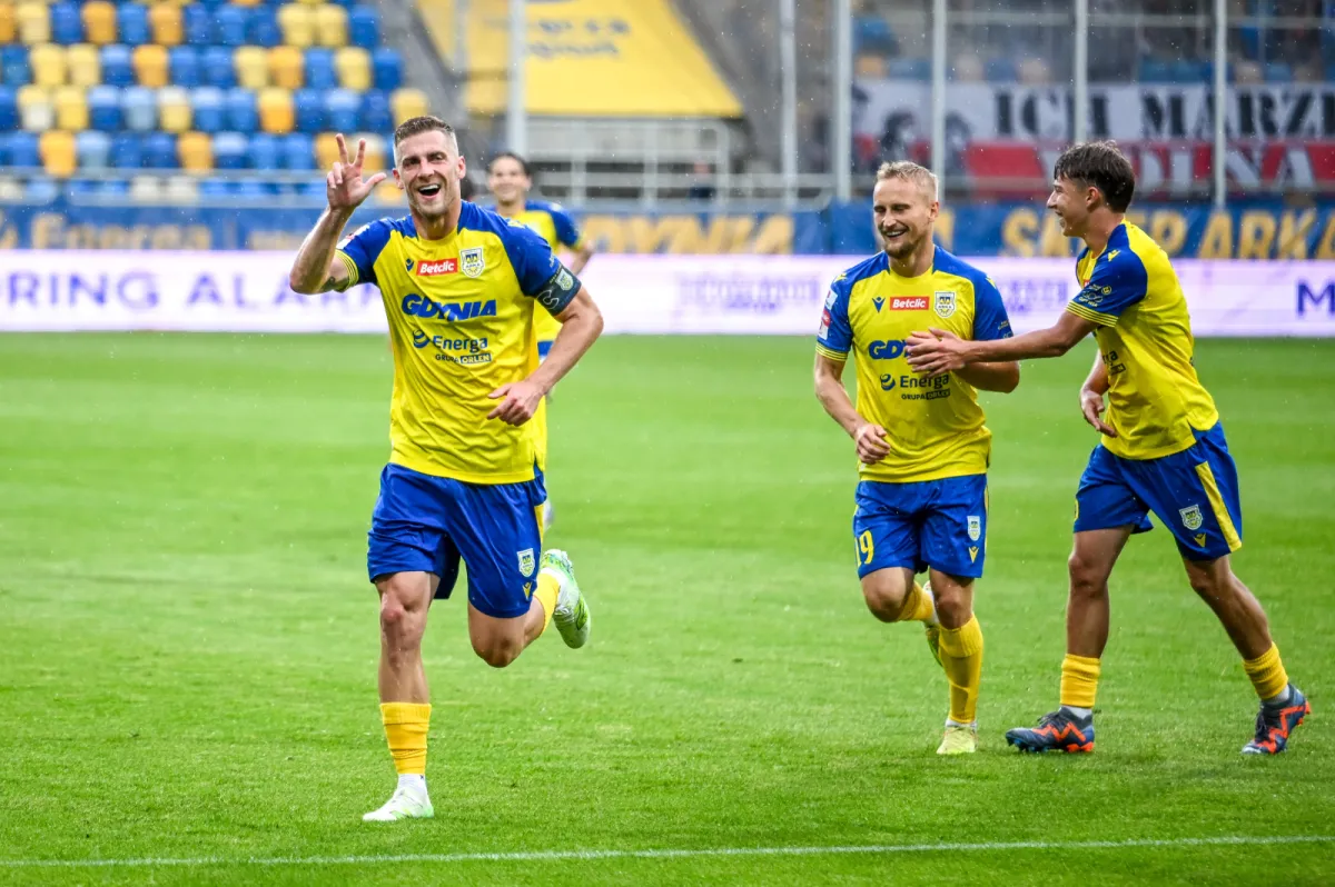 Arka Gdynia - Stal Rzeszów 4:0. Vladislavs Gutkovskis ustrzelił hat-tricka