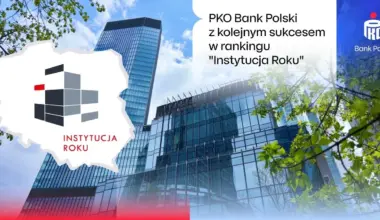 PKO Bank Polski z rekordowym wynikiem w 11. edycji rankingu „Instytucja Roku”