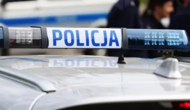 Radiowóz policji, zdjęcie ilustracyjne