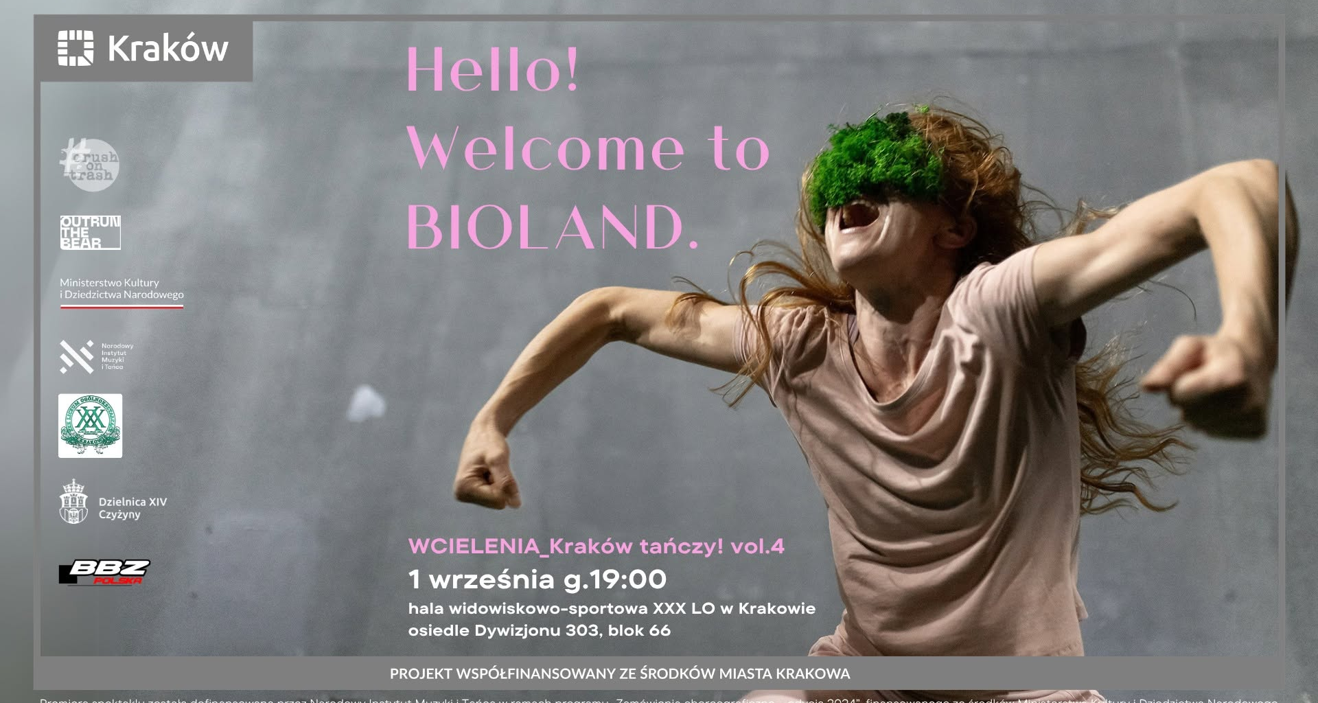 Kraków. Fundacja Crush on Trash zaprasza na „Bioland” — spektakl taneczny o kruchej równowadze życia