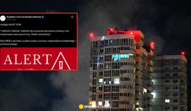 Mieszkańcy dwóch województw otrzymali alert RCB. "Atak na zachodnią Ukrainę"