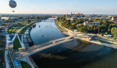 Kraków z nową przeprawą przez Wisłę
