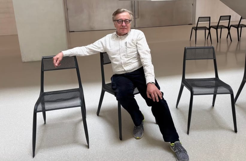 Wladimir Mietek Szpirt at the Museum of Modern Art in Warsaw, Poland.
