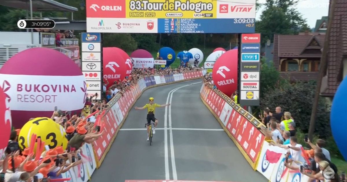 Lease a Bike Show at the Tour of Poland, with a minor hiccup