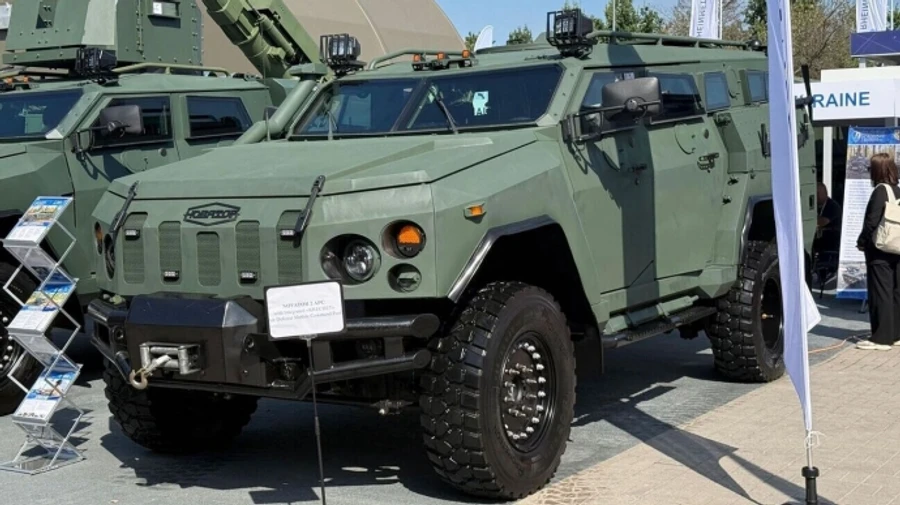 Novator armored vehicle during MSPO 2025 / Photo credit: Ukrainian Armor