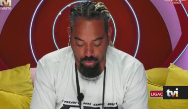 Fábio Paim emociona-se em direto e pede desculpa a Maria Botelho Moniz. Saiba o que aconteceu - Big Brother
