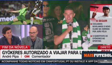 «Gyökeres foi o melhor jogador que passou no futebol português no século XXI» - Maisfutebol