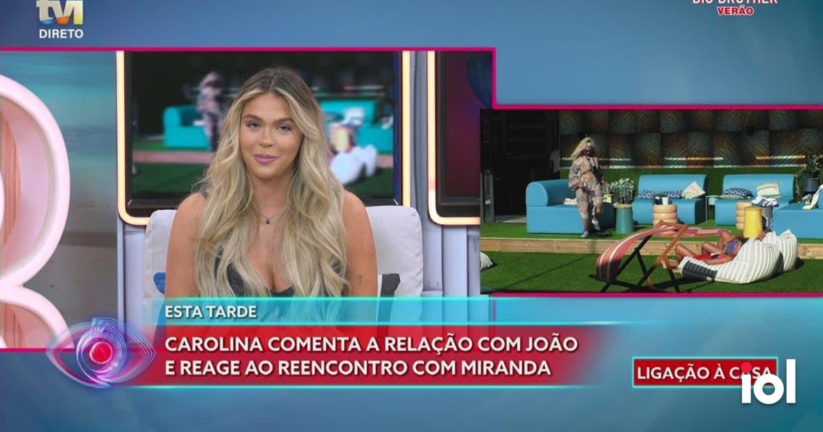 Carolina Nunes sem papas na lingua sobre Miranda: «Ela quando vê o João...» - Notícias de hoje - IOL