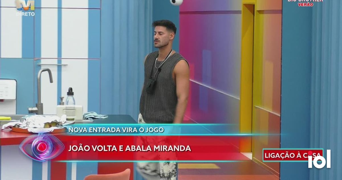 João Oliveira chega no exato momento em que Catarina Miranda diz o que sente por ele - Notícias de hoje - IOL