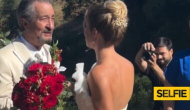 Casamento de Carlos Areia e Rosa Bela: em momento marcante, noivo quase fica em lágrimas!