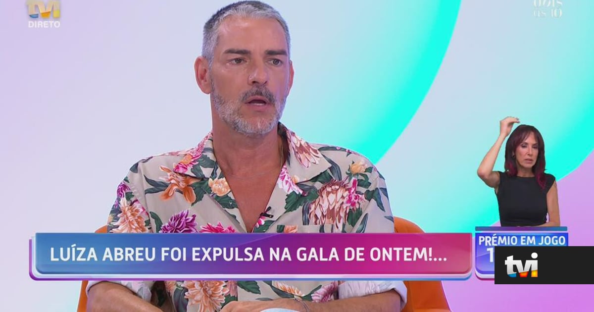 Cláudio Ramos: «A Luíza Abreu teve ontem, com o João Moura Caetano, o que a Luciana não teve» - TVI