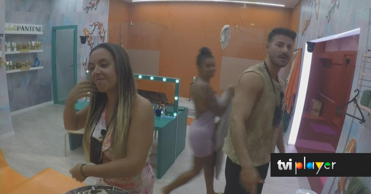 Flirt? João Oliveira e Jéssica Vieira em picardias: «Vens aqui provocar-me...» - TVI Player
