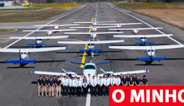 Empresa investe 1,7 milhões no aeródromo de Braga para cursos de pilotos e tripulantes de cabina