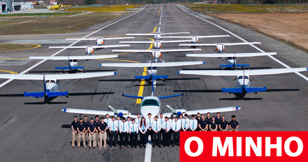 Empresa investe 1,7 milhões no aeródromo de Braga para cursos de pilotos e tripulantes de cabina