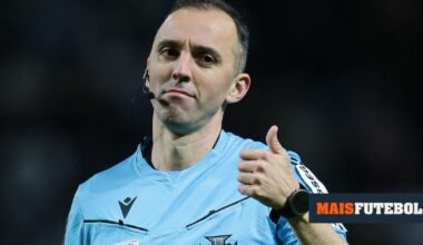 Supertaça Europeia: João Pinheiro escolhido para apitar o PSG-Tottenham