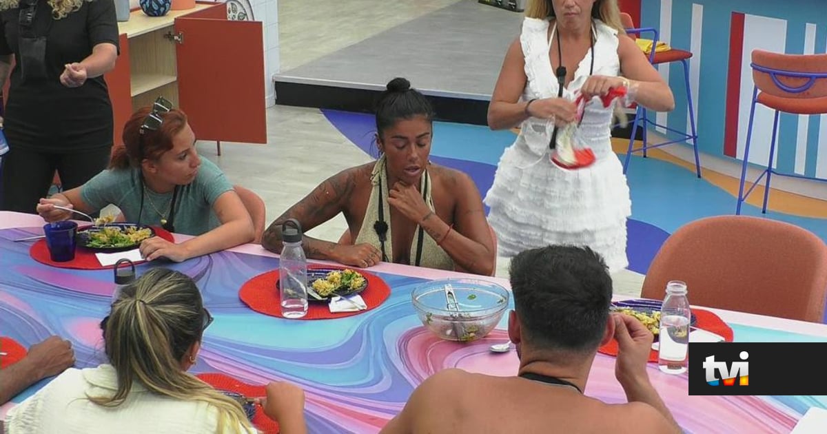 Viral nas redes sociais: Ana Duarte engasga-se com espinha no bacalhau feito por Catarina Miranda - Big Brother