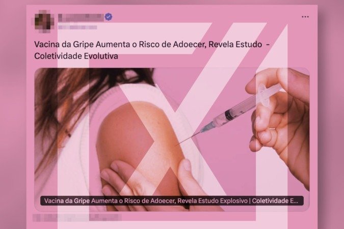 Plataforma na qual estudo está hospedado alerta que ele não deve servir de base para decisões clínicas -  (crédito: Reprodução/Comprova)