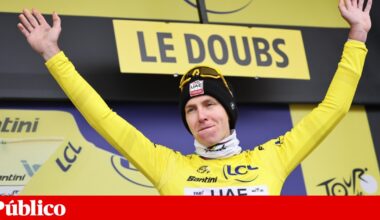 Tour: Pogacar evoca João Almeida antes de festejar vitória em Paris | Ciclismo