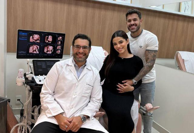 SBT TV | Key Alves mostra ultrassom 3D do bebê e fala sobre gestação