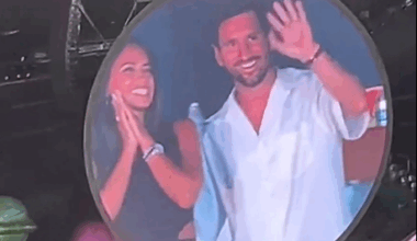 'Kiss cam' dos Coldplay de novo em destaque... com Messi (vídeo)