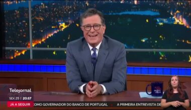 "The Late Show" cancelado. Apresentador Stephen Colbert critica Trump - RTP