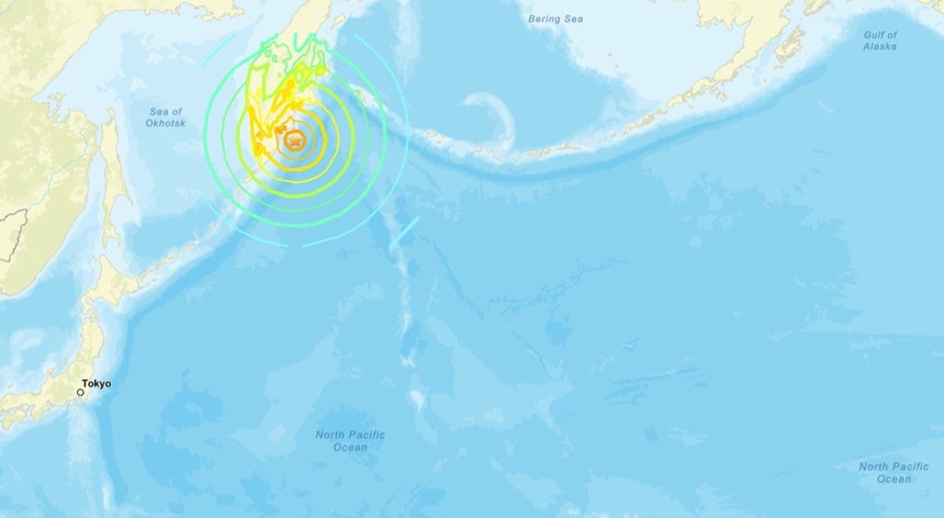 Alerta de tsunami em várias zonas do Pacífico após sismo de 8,8 na Rússia