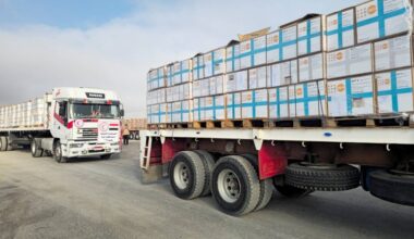 Ajuda de 120 camiões distribuída em Gaza no domingo, avança Israel