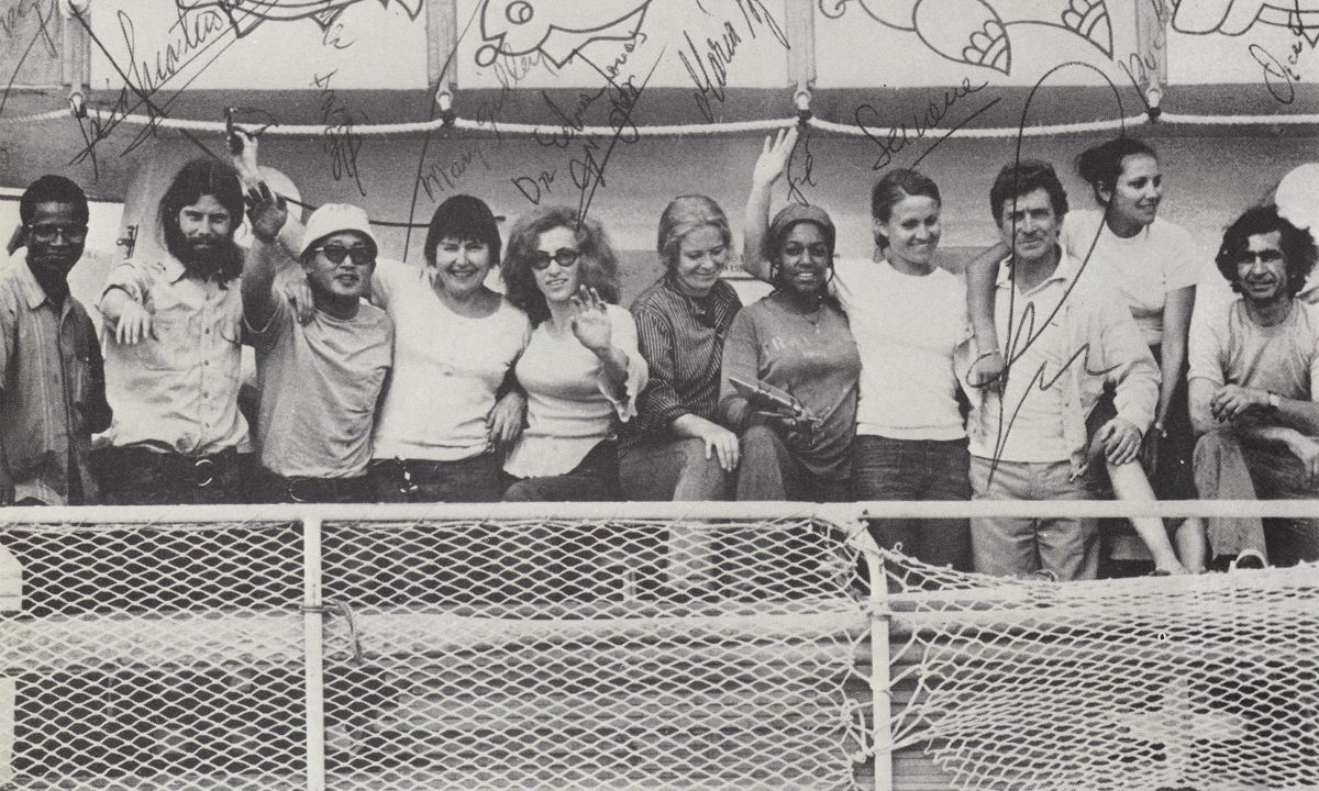 A história da "jangada do sexo", uma das experiências mais estranhas de todos os tempos
