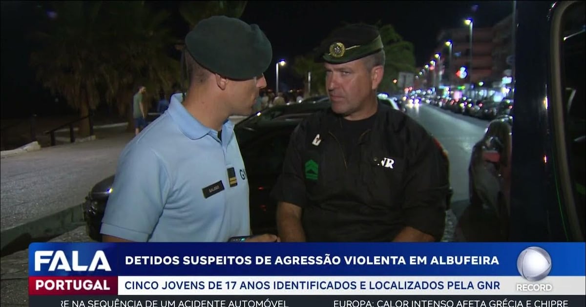Detidos suspeitos de agressão violenta em Albufeira - R7