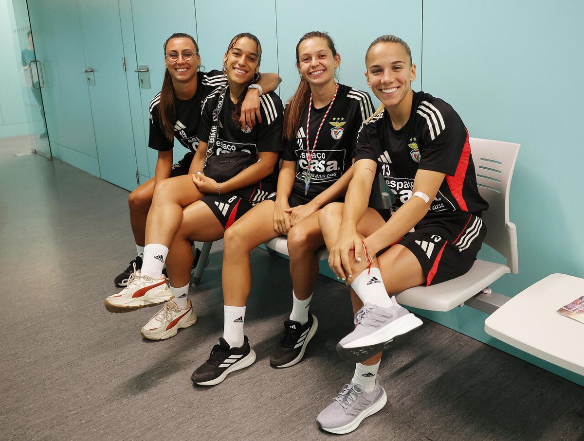 Benfica: equipa feminina ganha mais oito estrelas