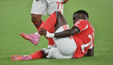 Benfica: Otamendi envia mensagem a Bruma