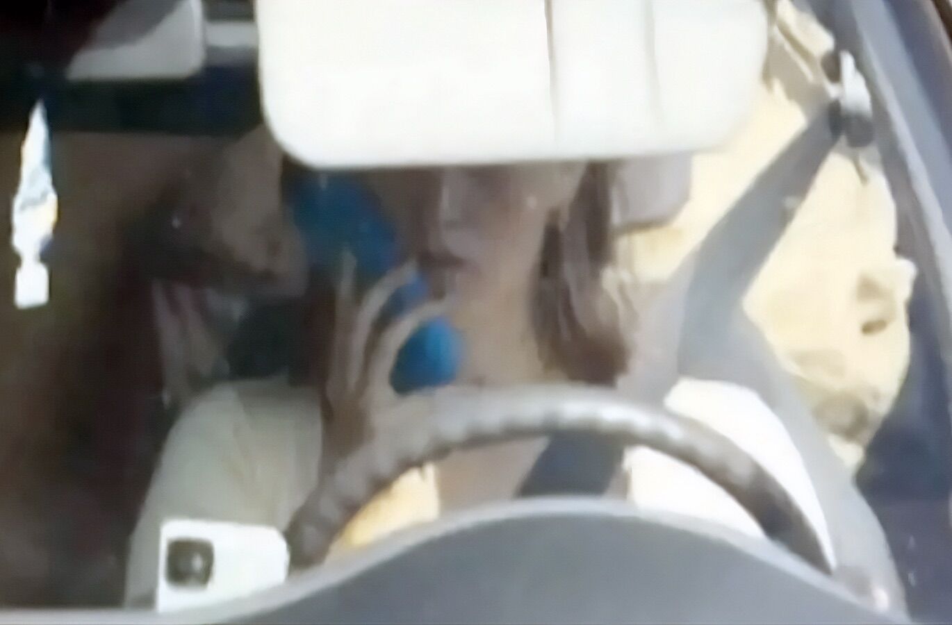 Multada por falar ao telemóvel ao volante. Era um bloco refrigerador