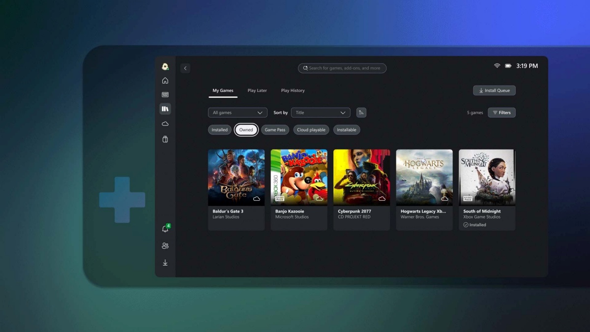 Atualização de julho do Xbox App traz streaming de jogos comprados para o PC