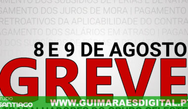 Trabalhadores do Grupo Celeste em greve nos dias 8 e 9 de Agosto